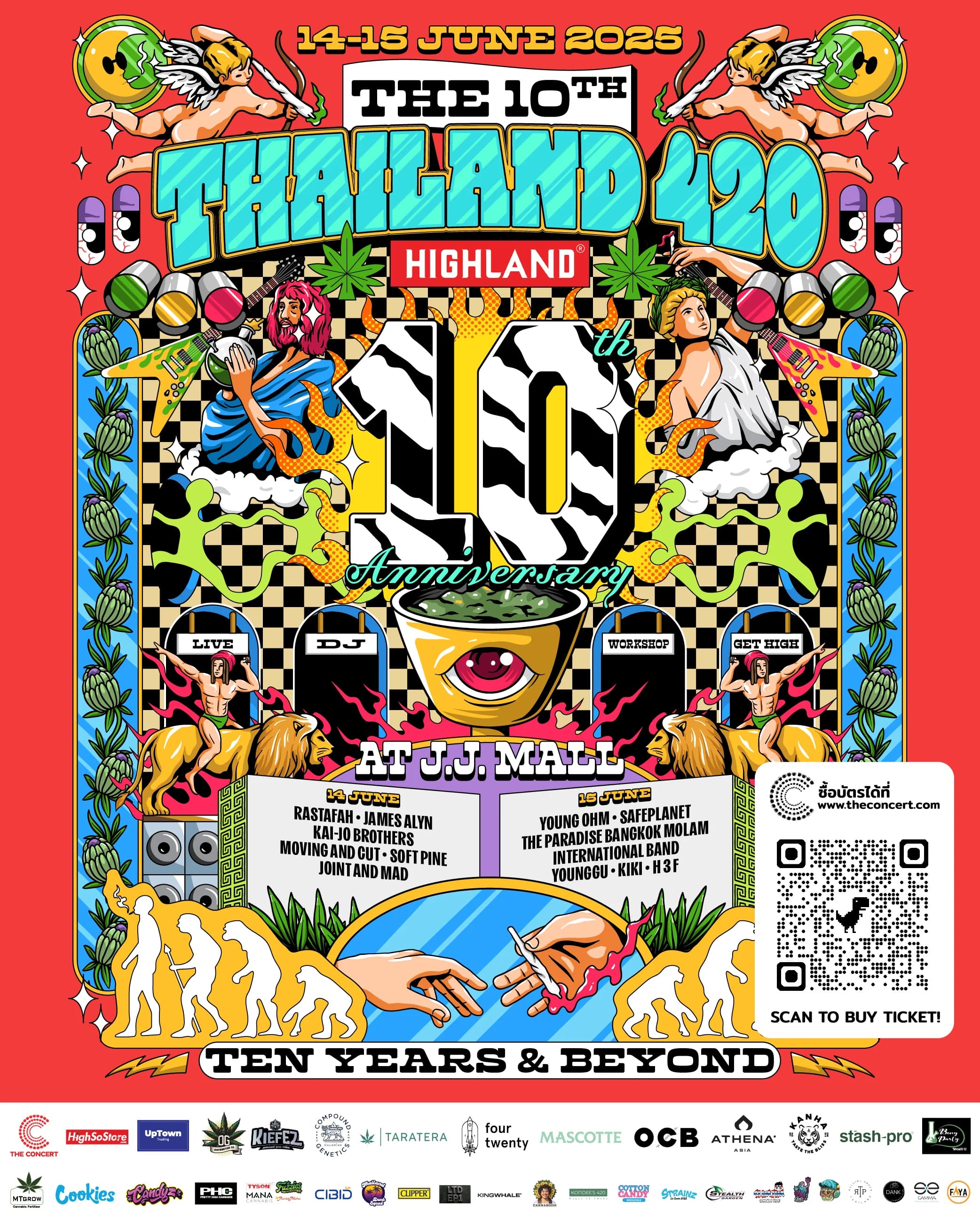Thailand 420 Festival ครั้งที่ 10 ปี 2025: คู่มือก่อนเข้างาน
