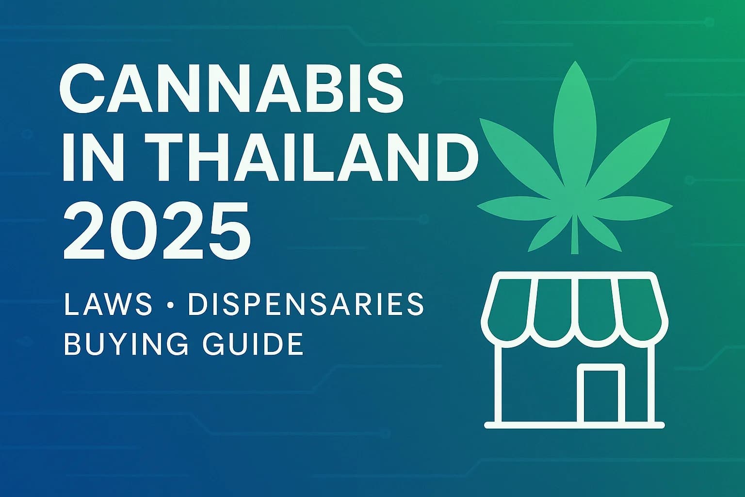 How to Buy Weed in Thailand (2025): Best Shops, Prices & New Cannabis Laws Explained by Cannabox MD