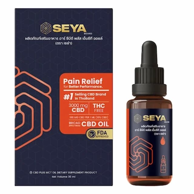 น้ำมัน CBD SEYA Broad Spectrum — 3000 มก.