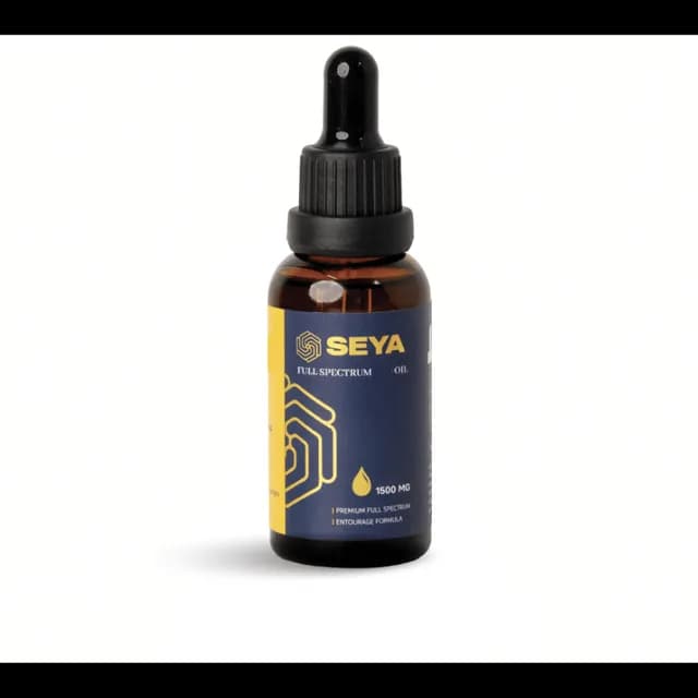 น้ำมัน CBD SEYA Full Spectrum — 1500 มก.