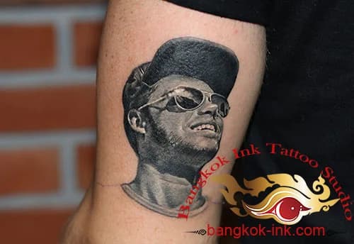 ผลงานรอยสักภาพบุคคลจาก Bangkok Ink